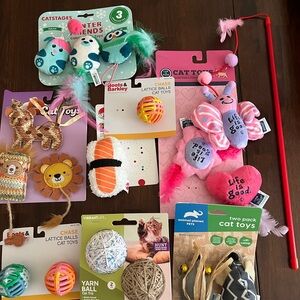 Assorted Cat Toys Bundle
